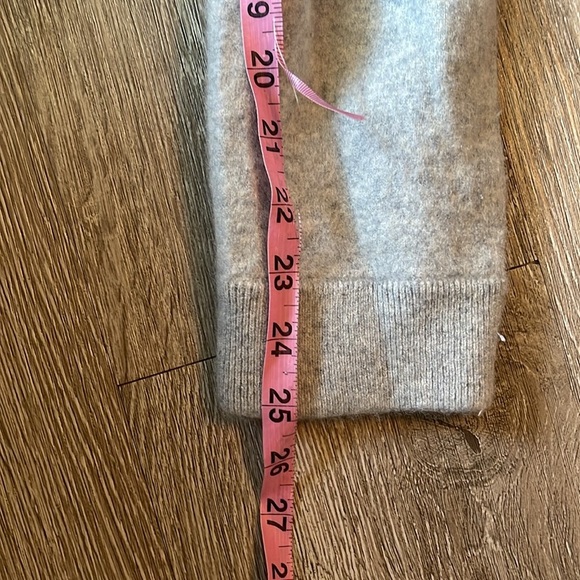 SPLENDID CASHMERE Joggers Pull on Tie Waist Womens small light gray - Picture 6 of 8